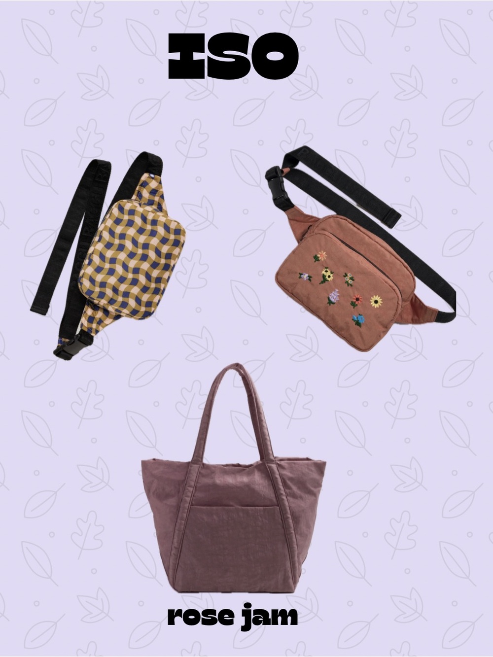 ISO Baggu Items!